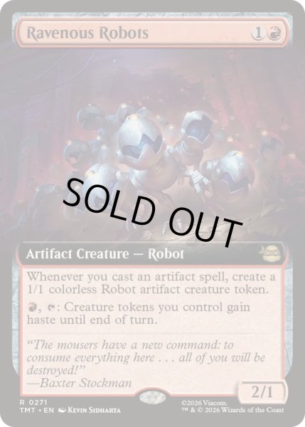 画像1: (フルアート)暴食ロボット/Ravenous Robots《英語》【TMT】 (1)