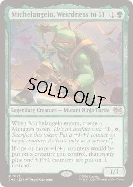 画像1: ぶっとび全開、ミケランジェロ/Michelangelo, Weirdness to 11《英語》【TMT】 (1)