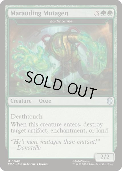 画像1: 襲い来るミュータンジェン/Marauding Mutagen　//　酸のスライム/Acidic Slime《英語》【TMC】 (1)