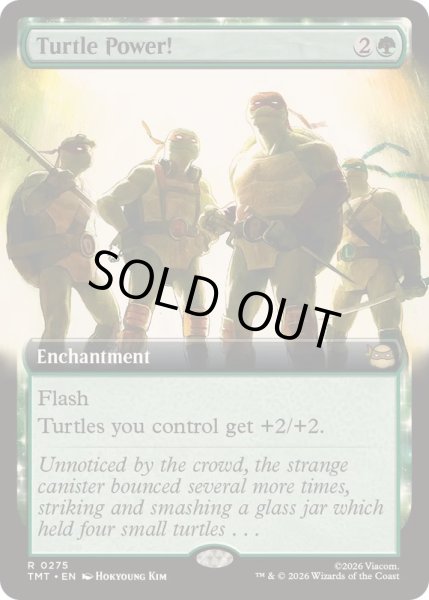 画像1: (フルアート)タートル・パワー！/Turtle Power!《英語》【TMT】 (1)