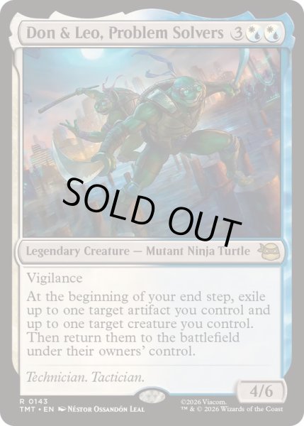 画像1: トラブル解決コンビ、ドニーとレオ/Don & Leo, Problem Solvers《英語》【TMT】 (1)