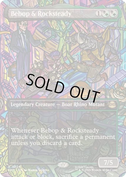 画像1: (フルアート)ビーバップとロックステディ/Bebop & Rocksteady《英語》【TMT】 (1)