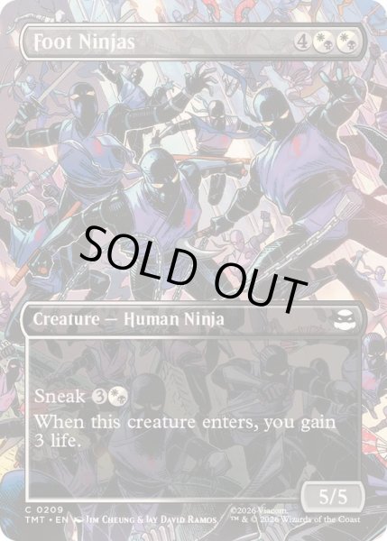 画像1: (フルアート)フット団員/Foot Ninjas《英語》【TMT】 (1)