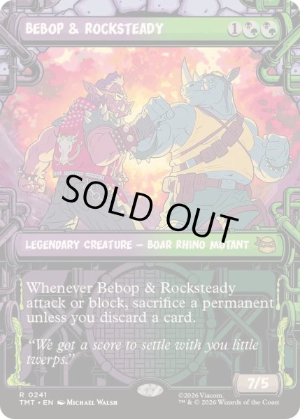 画像1: (ショーケース枠)ビーバップとロックステディ/Bebop & Rocksteady《英語》【TMT】 (1)