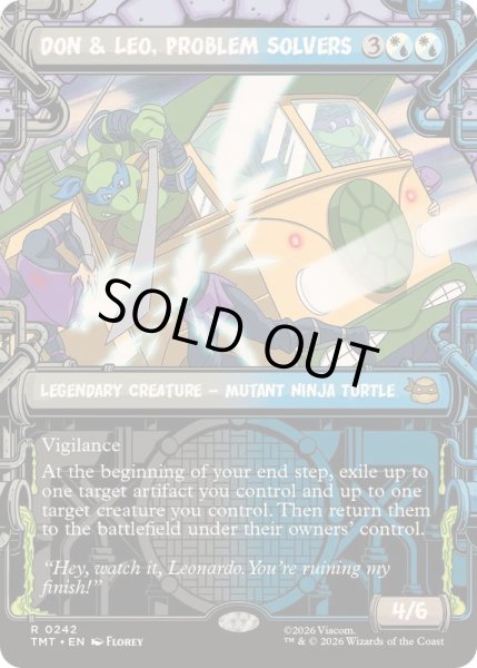 画像1: (ショーケース枠)トラブル解決コンビ、ドニーとレオ/Don & Leo, Problem Solvers《英語》【TMT】 (1)