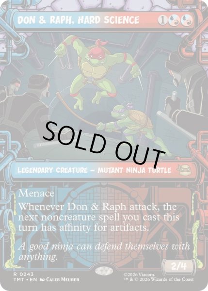 画像1: (ショーケース枠)ハードサイエンス、ドニーとラフ/Don & Raph, Hard Science《英語》【TMT】 (1)