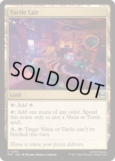 EX+](FOIL)タートルズの隠れ家/Turtle Lair《英語》【TMT】