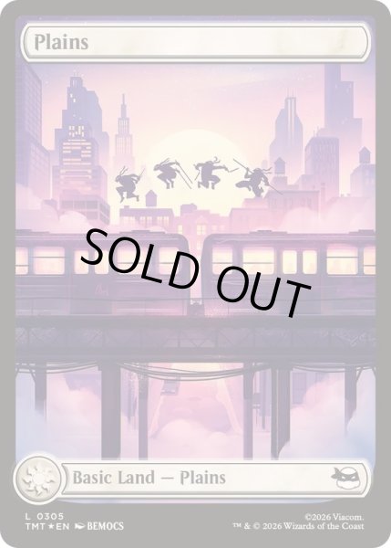 画像1: [EX+](サージFOIL)(0305)平地/Plains《英語》【TMT】 (1)