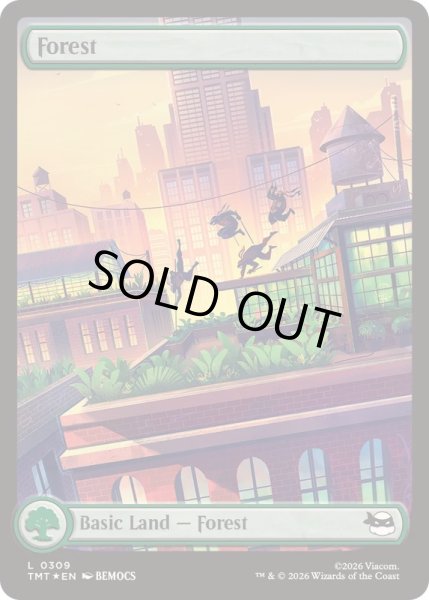 画像1: [EX+](サージFOIL)(0309)森/Forest《英語》【TMT】 (1)