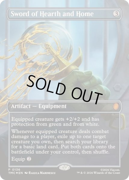 画像1: [EX+](FOIL)(フルアート)家庭と故郷の剣/Sword of Hearth and Home《英語》【TMC】 (1)