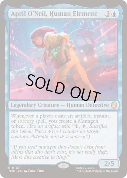 画像1: [EX+]April O'Neil, Human Element《英語》【TMC】 (1)