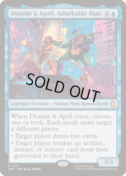 画像1: [EX+]Donnie & April, Adorkable Duo《英語》【TMC】 (1)
