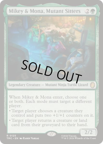 画像1: [EX+]Mikey & Mona, Mutant Sitters《英語》【TMC】 (1)