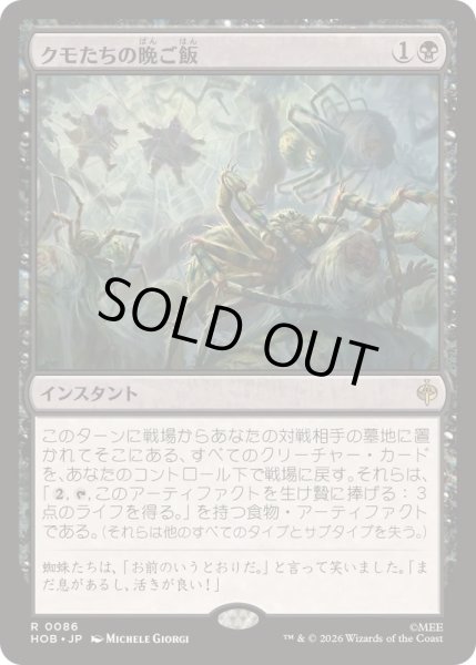 画像1: [EX+]クモたちの晩ご飯/Supper for Spiders《日本語》【HOB】 (1)