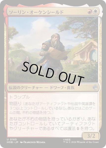 画像1: ソーリン・オーケンシールド/Thorin Oakenshield《日本語》【HOB】 (1)
