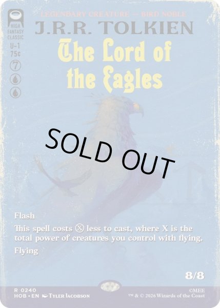 画像1: [EX+](FOIL)(フルアート)ワシの王/The Lord of the Eagles《英語》【HOB】 (1)