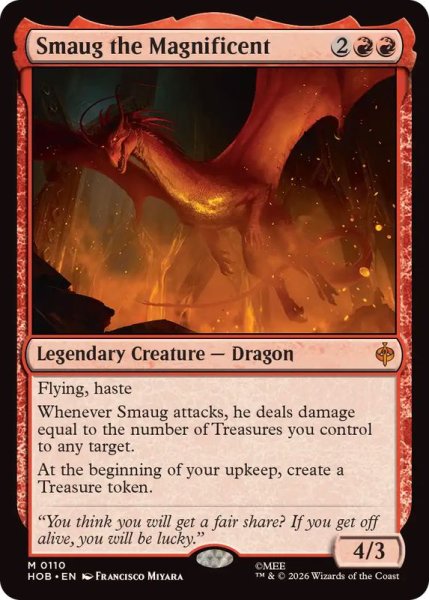 画像1: [EX+]壮大なる者、スマウグ/Smaug the Magnificent《英語》【HOB】 (1)