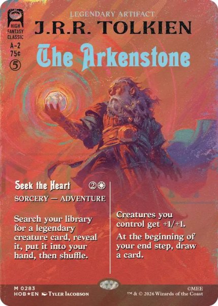 画像1: (サージFOIL)(0283)アーケン石/The Arkenstone《英語》【HOB】 (1)