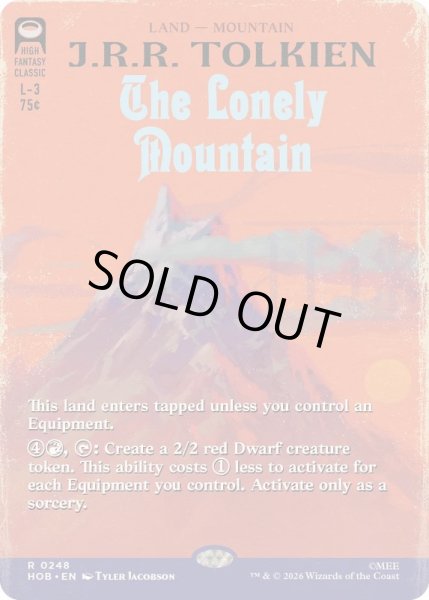 画像1: [EX+](フルアート)(0248)はなれ山/The Lonely Mountain《英語》【HOB】 (1)