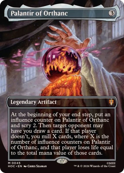 画像1: (FOIL)(フルアート)オルサンクのパランティール/Palantir of Orthanc《英語》【HOC】 (1)