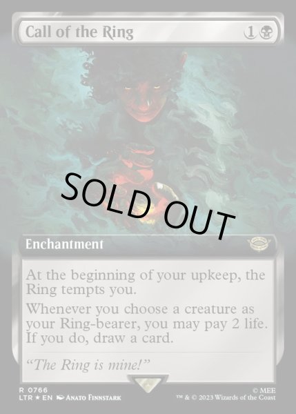 画像1: [EX+](サージFOIL)(フルアート)指輪の誘い/Call of the Ring《英語》【LTR】 (1)