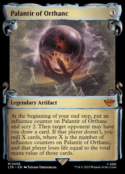 画像1: [EX+](ショーケース枠)オルサンクのパランティール/Palantir of Orthanc《英語》【LTR】 (1)