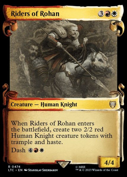 画像1: [EX+](ショーケース枠)ローハンの乗り手/Riders of Rohan《英語》【LTC】 (1)