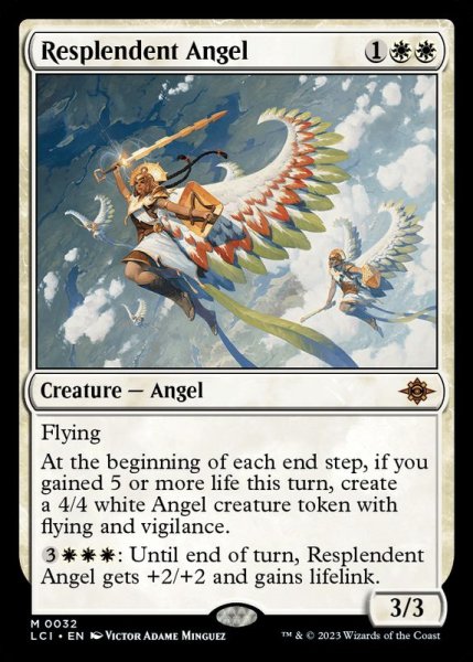 画像1: 輝かしい天使/Resplendent Angel《英語》【LCI】 (1)