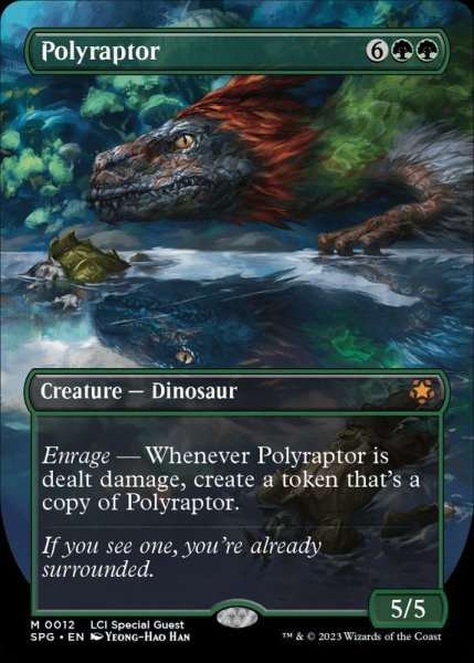 画像1: (フルアート)万猛竜/Polyraptor《英語》【SPG】 (1)