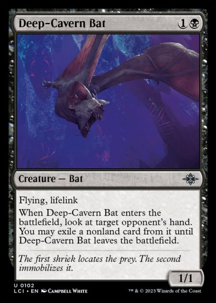画像1: 大洞窟のコウモリ/Deep-Cavern Bat《英語》【LCI】 (1)