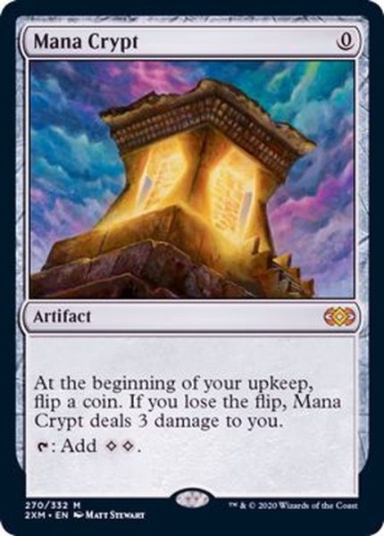 画像1: [EX]魔力の墓所/Mana Crypt《英語》【2XM】 (1)