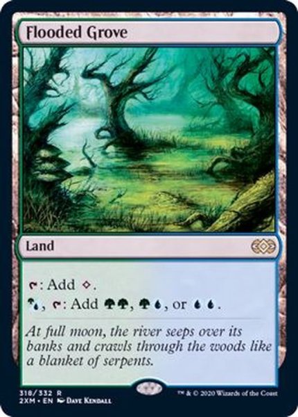 画像1: (FOIL)溢れかえる果樹園/Flooded Grove《英語》【2XM】 (1)