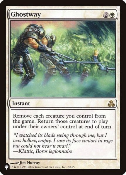 画像1: [EX+]霊の通り路/Ghostway《英語》【Reprint Cards(The List)】 (1)