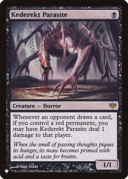 画像1: [EX]ケデレクトの寄生魔/Kederekt Parasite《英語》【Reprint Cards(The List)】 (1)
