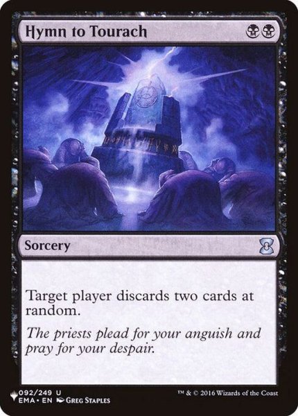 画像1: トーラックへの賛歌/Hymn to Tourach《英語》【Reprint Cards(The List)】 (1)