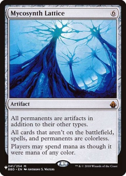 画像1: [EX+]マイコシンスの格子/Mycosynth Lattice《英語》【Reprint Cards(The List)】 (1)