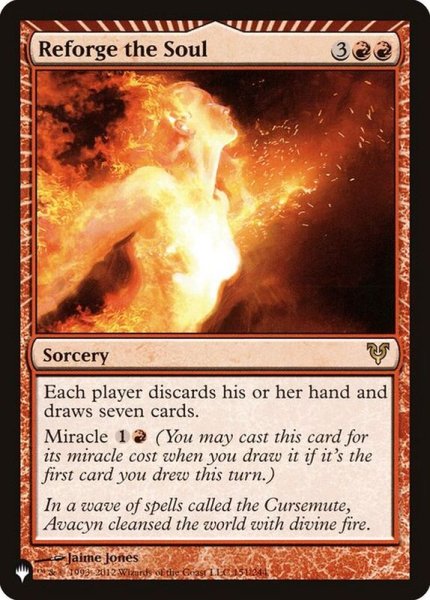 画像1: 魂の再鍛/Reforge the Soul《英語》【Reprint Cards(The List)】 (1)