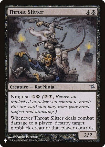 画像1: [EX]喉笛切り/Throat Slitter《英語》【Reprint Cards(The List)】 (1)