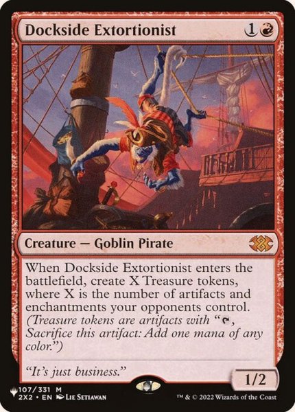 画像1: [EX]波止場の恐喝者/Dockside Extortionist《英語》【Reprint Cards(The List)】 (1)