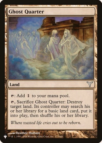画像1: (DIS)幽霊街/Ghost Quarter《日本語》【Reprint Cards(The List)】 (1)