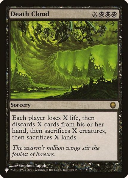 画像1: [EX+]死の雲/Death Cloud《日本語》【Reprint Cards(The List)】 (1)