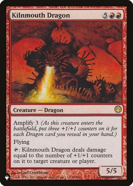 画像1: 窯口のドラゴン/Kilnmouth Dragon《英語》【Reprint Cards(The List)】 (1)
