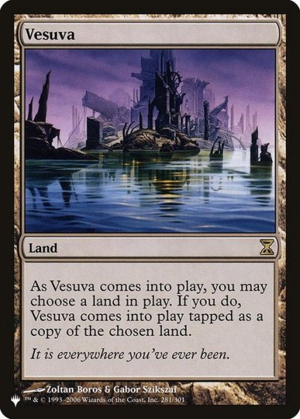 画像1: [EX+]ヴェズーヴァ/Vesuva《英語》【Reprint Cards(The List)】 (1)
