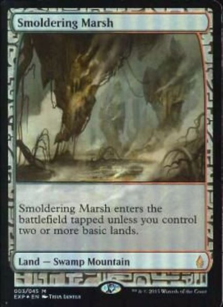 画像1: (FOIL)燻る湿地/Smoldering Marsh《英語》【EXP】 (1)