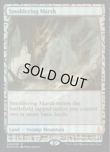 画像1: [EX](FOIL)燻る湿地/Smoldering Marsh《英語》【EXP】 (1)