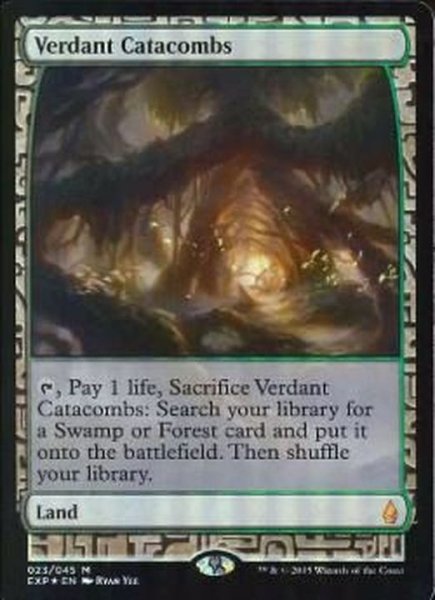 画像1: [EX+](FOIL)新緑の地下墓地/Verdant Catacombs《英語》【EXP】 (1)