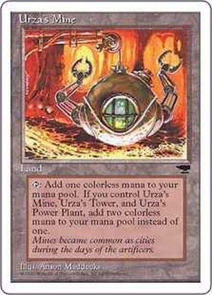 画像1: [EX](黒枠)(ClawedSphere)ウルザの鉱山/Urza's Mine《日本語》【CHR】 (1)