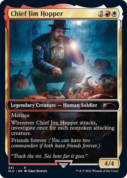画像1: [EX+](FOIL)(341)Chief Jim Hopper《英語》【SLD】 (1)