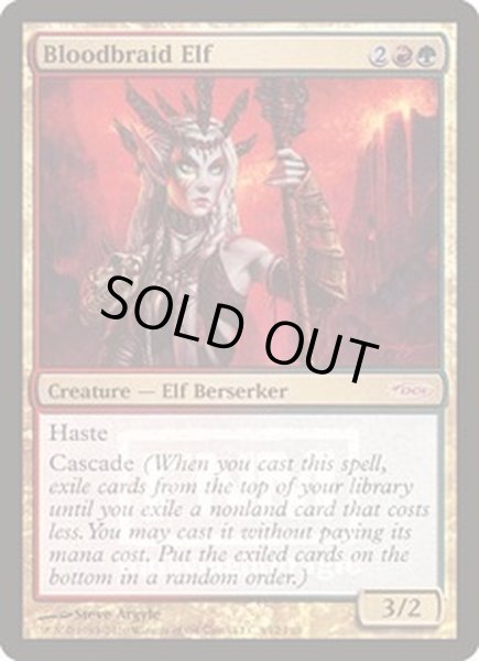 画像1: (FOIL)血編み髪のエルフ/Bloodbraid Elf《英語》【FNM Promos】 (1)