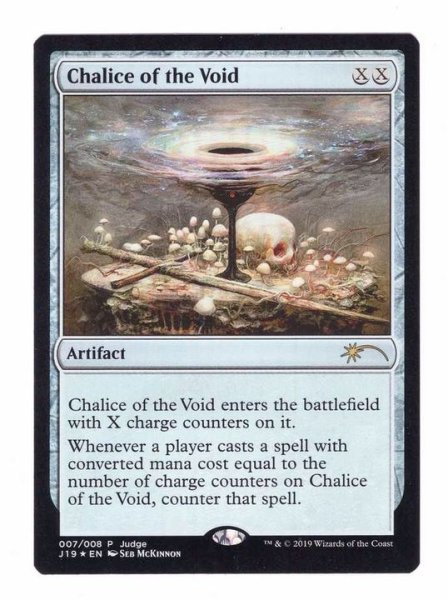 画像1: (FOIL)虚空の杯/Chalice of the Void《英語》【Judge Promos】 (1)